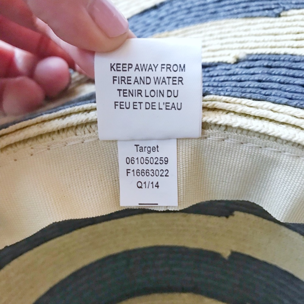 Striped Sun Hat - Picture 8 of 8